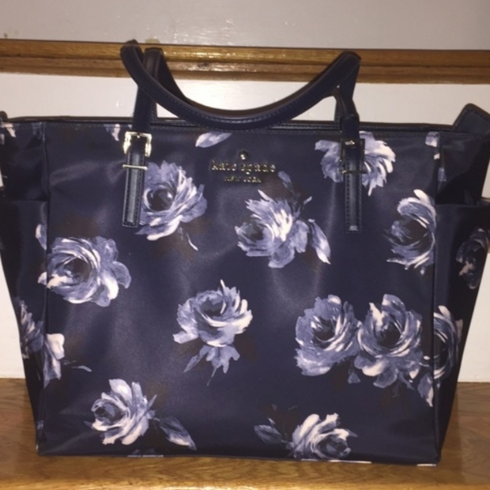 Kate Spade Bethany floral diaper bag
